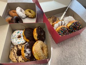 Donut Run day in the office at Donut Run in Washington