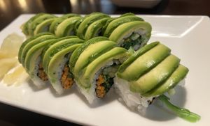 vegan dragon roll   at Sumi Ramen in Plainsboro