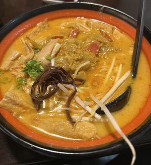 vegan curry, no eggplant    at Sumi Ramen in Plainsboro
