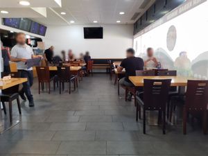 Interior at Poly Bistro in Winterthur