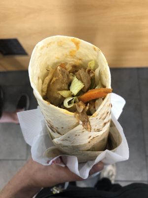 vegan planted dürüm 15.-  at Poly Bistro in Winterthur