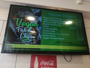 Available options at Mr Chippy in York