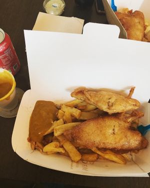 🍌  at Mr Chippy in York