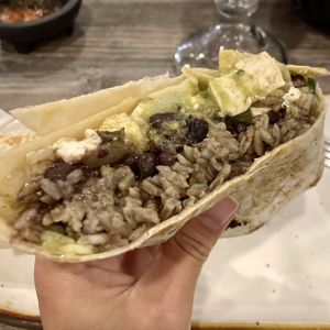 Vegan Burrito   at Dahlia in Daytona Beach