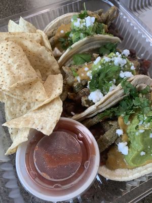 Cactus Tacos at AquaSol Waterfront Eatery + Bar in Pagosa Springs