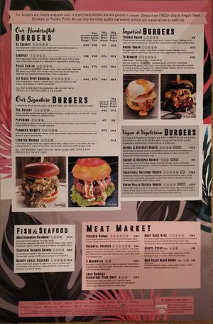 Food at The Brewery in Larnaca