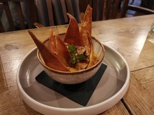 Santorin Fava Walnuts at The Brewery in Larnaca