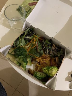 Vegan omelette  at The Brewery in Larnaca