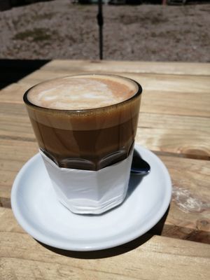 Macadamia latte at Moon To Moon in Mount Victoria