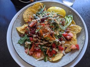 Nachos at Moon To Moon in Mount Victoria