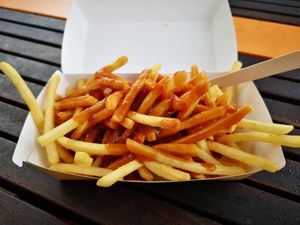 Gravy Loaded Fries at Jaffelato in Rockingham