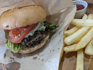 Avocado burger (the best one I think) at Sonu Sonu in Fukuoka