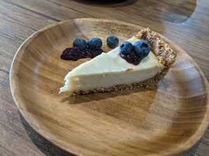 Cheese cake! It's amazing! at Sonu Sonu in Fukuoka