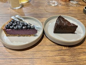 Delish dessert!  #Veganuary at Sonu Sonu in Fukuoka