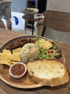 Rice plate  at Sonu Sonu in Fukuoka