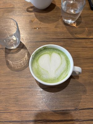 Matcha latte   at Sonu Sonu in Fukuoka