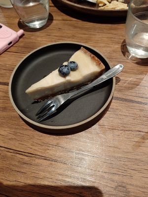Cheese cake - nice at Sonu Sonu in Fukuoka