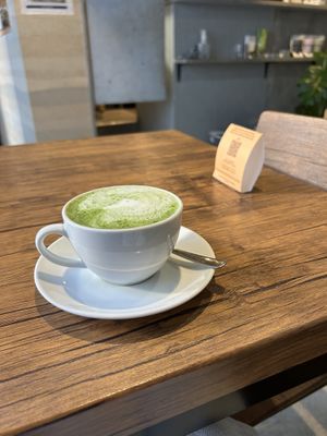 Matcha Latte  at Sonu Sonu in Fukuoka