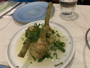 Artichoke Antipasti  at Via Napoli in Lane Cove