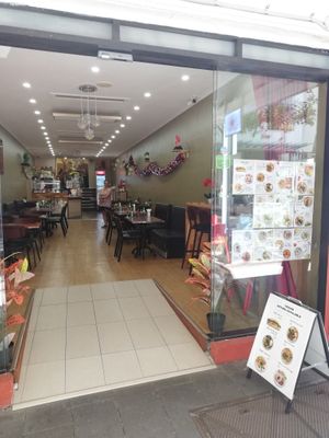 Indoor seating  at Aus Viet in Hobart