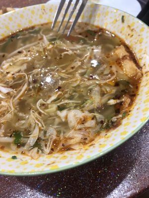 Spicy hue soup at Aus Viet in Hobart