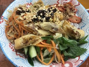 Vegan  noodle  at Aus Viet in Hobart