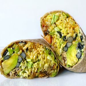 California Burrito  at Taco Vega in Los Angeles