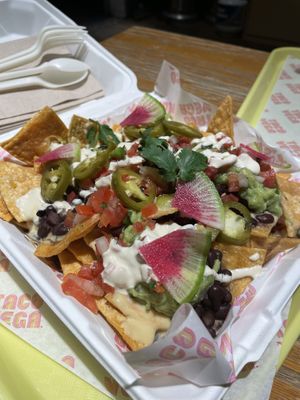 Nachos ❤️‍🔥  at Taco Vega in Los Angeles