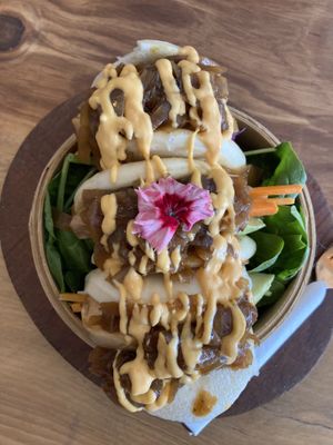 Bao buns at The Conscious Kitchen - Kloof St in Cape Town