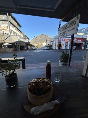The views   at The Conscious Kitchen - Kloof St in Cape Town