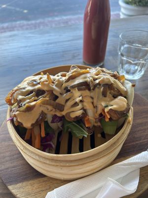  Rainbow Bao Buns  🌈   at The Conscious Kitchen - Kloof St in Cape Town