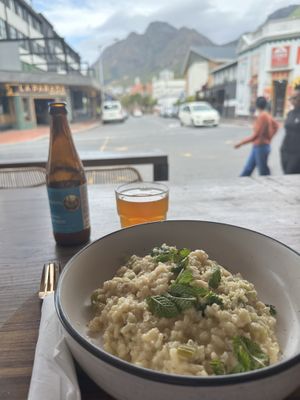 Amazing risott  at The Conscious Kitchen - Kloof St in Cape Town