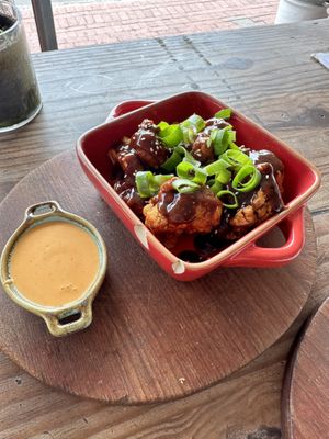 Cauliflower wings   at The Conscious Kitchen - Kloof St in Cape Town