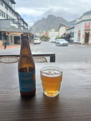 Drink with a view  at The Conscious Kitchen - Kloof St in Cape Town
