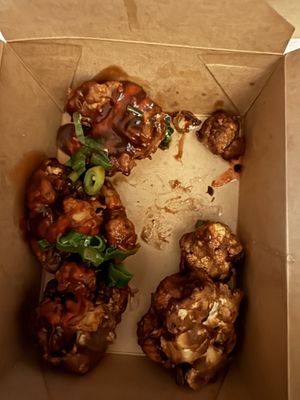 Cauliflower wings  at The Conscious Kitchen - Kloof St in Cape Town