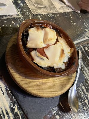 Berenjena a la parmesana (queso vegano) Deliciosa!!!!   at 13 Bistrot in Fuerteventura