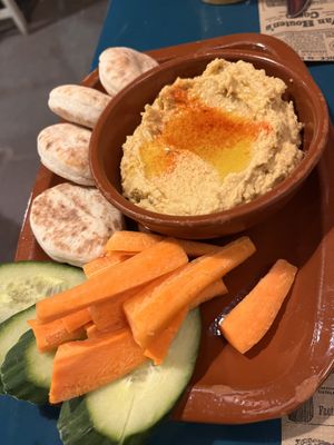 Hummus   at 13 Bistrot in Fuerteventura
