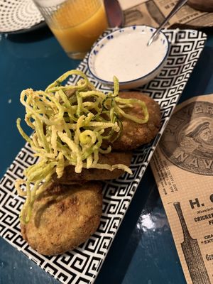 Falafel  at 13 Bistrot in Fuerteventura