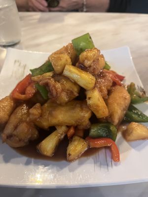 sweet and sour tofu   at Wok Your Way in Dartmouth