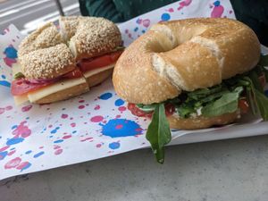 Sandwiches at Okja - Camps Bay in Cape Town