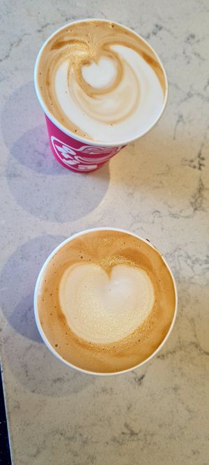 Oat lattes ...so good! at Okja - Camps Bay in Cape Town