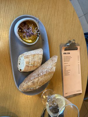 Hummus con cannella  at Superkelly in Ghent