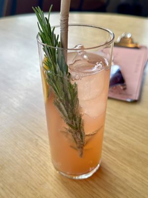 Pink mary mocktail  at Superkelly in Ghent