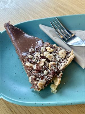 Hazelnut pie  at Superkelly in Ghent