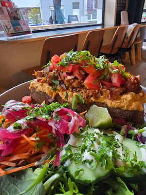 Toast jackfruit at Superkelly in Ghent