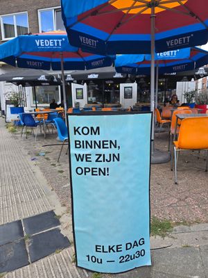 Terrace at Superkelly in Ghent