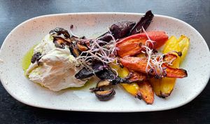  Heirloomwortel / truffel / shiitake at Superkelly in Ghent