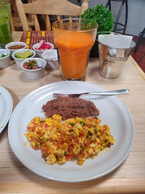 Huevo vegano y frijoles at El Sabor de Anita - Maybe closed in Guadalajara