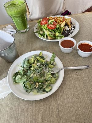 Green salad at El Sabor de Anita - Maybe closed in Guadalajara
