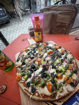 Pesto vegi at Vegan Style in Cancun